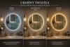 LUSTRO ZDOBIONE GLAMOUR LED 50CM